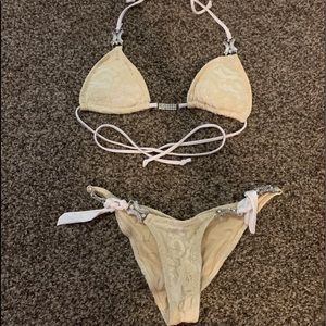 SOLD Tan Competitive Bikini XS/SM